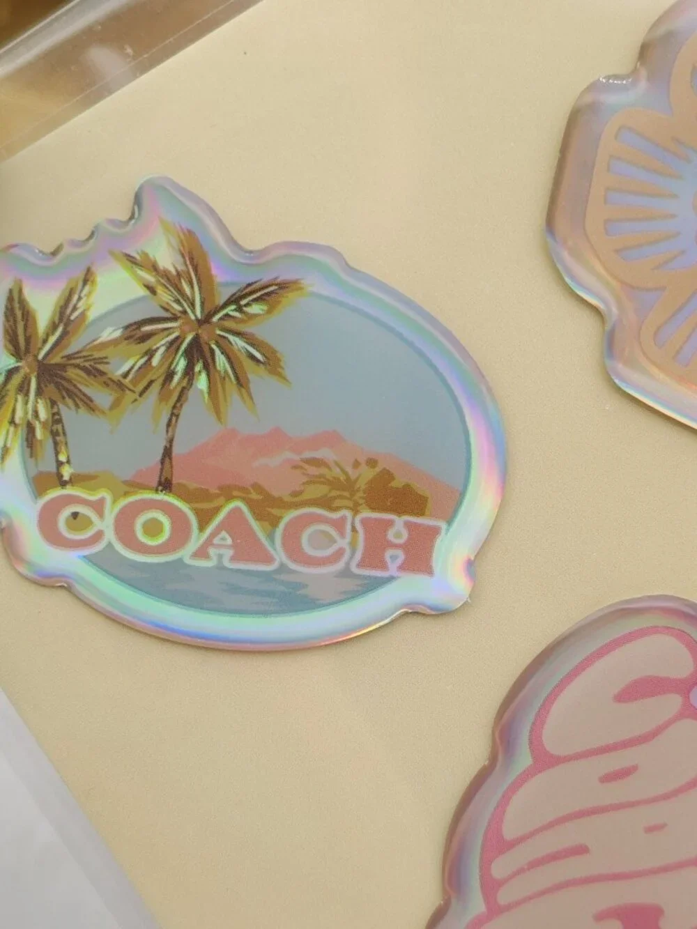 Coach stickers